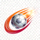 球友体育官方Logo - 橙色足球与深蓝色文字组合